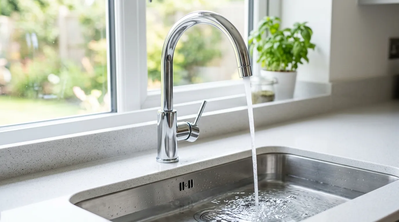 Local Plumbing Master Pros same day plumber fixing a faucet in La Mirada, CA